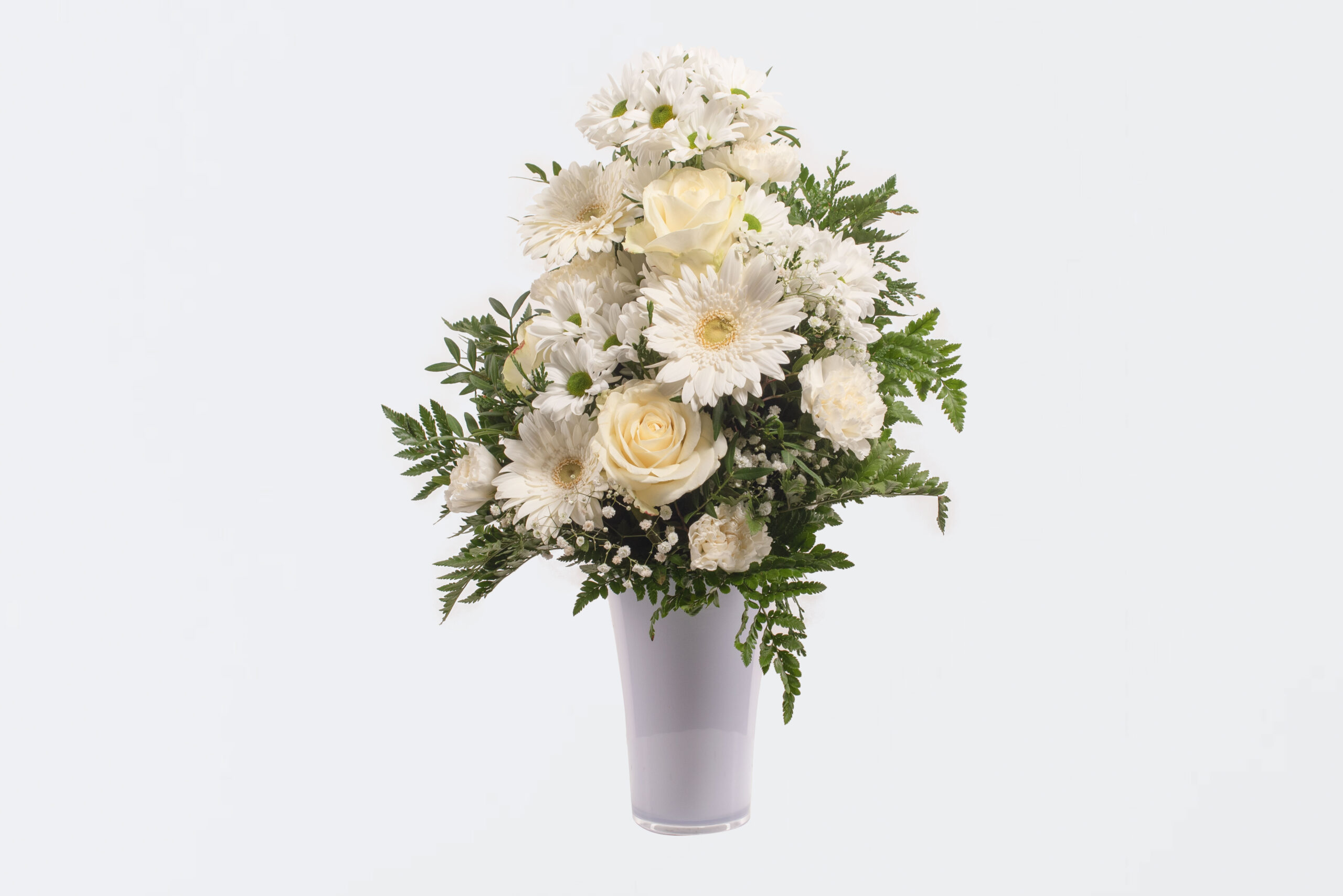 Ram de cementiri natural blanc.