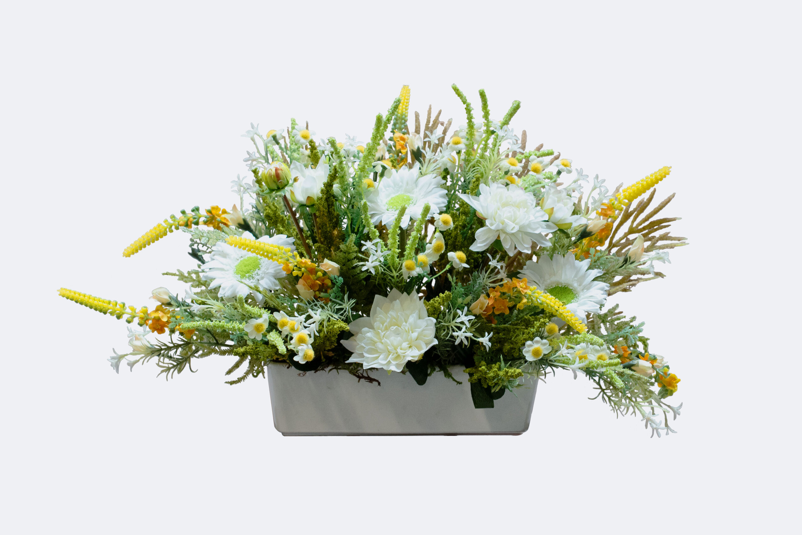 Jardinera artificial silvestre.