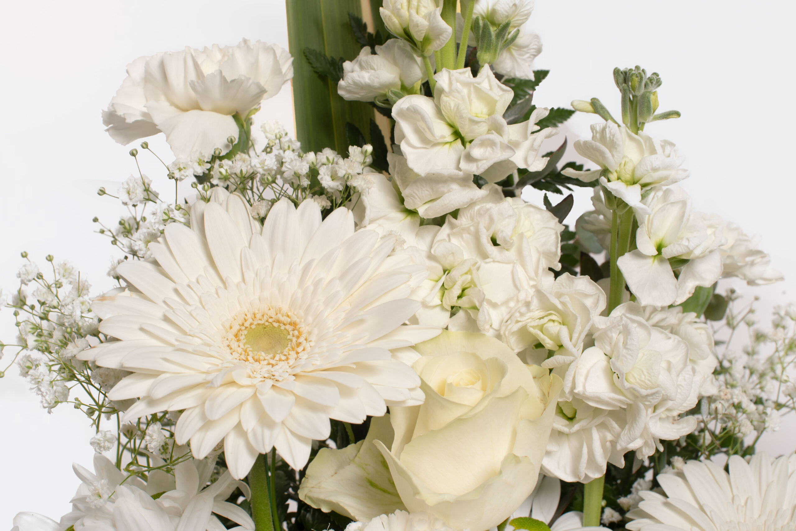 Jardinera natural blanca