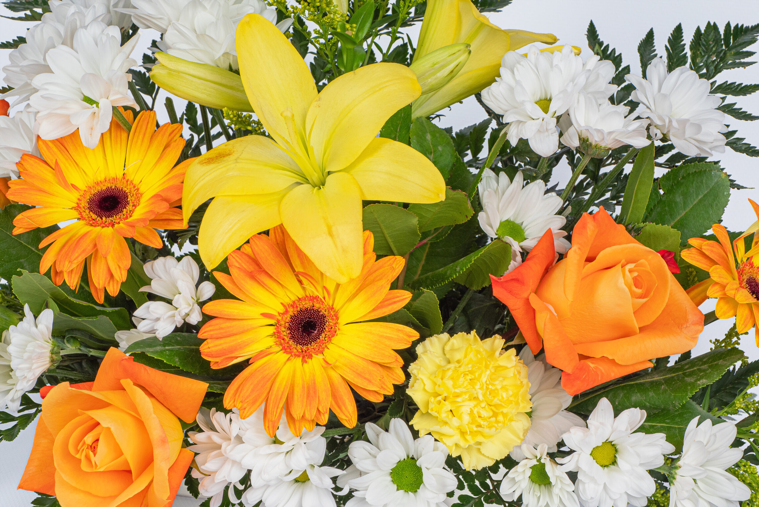 Jardinera natural de tons càlids.