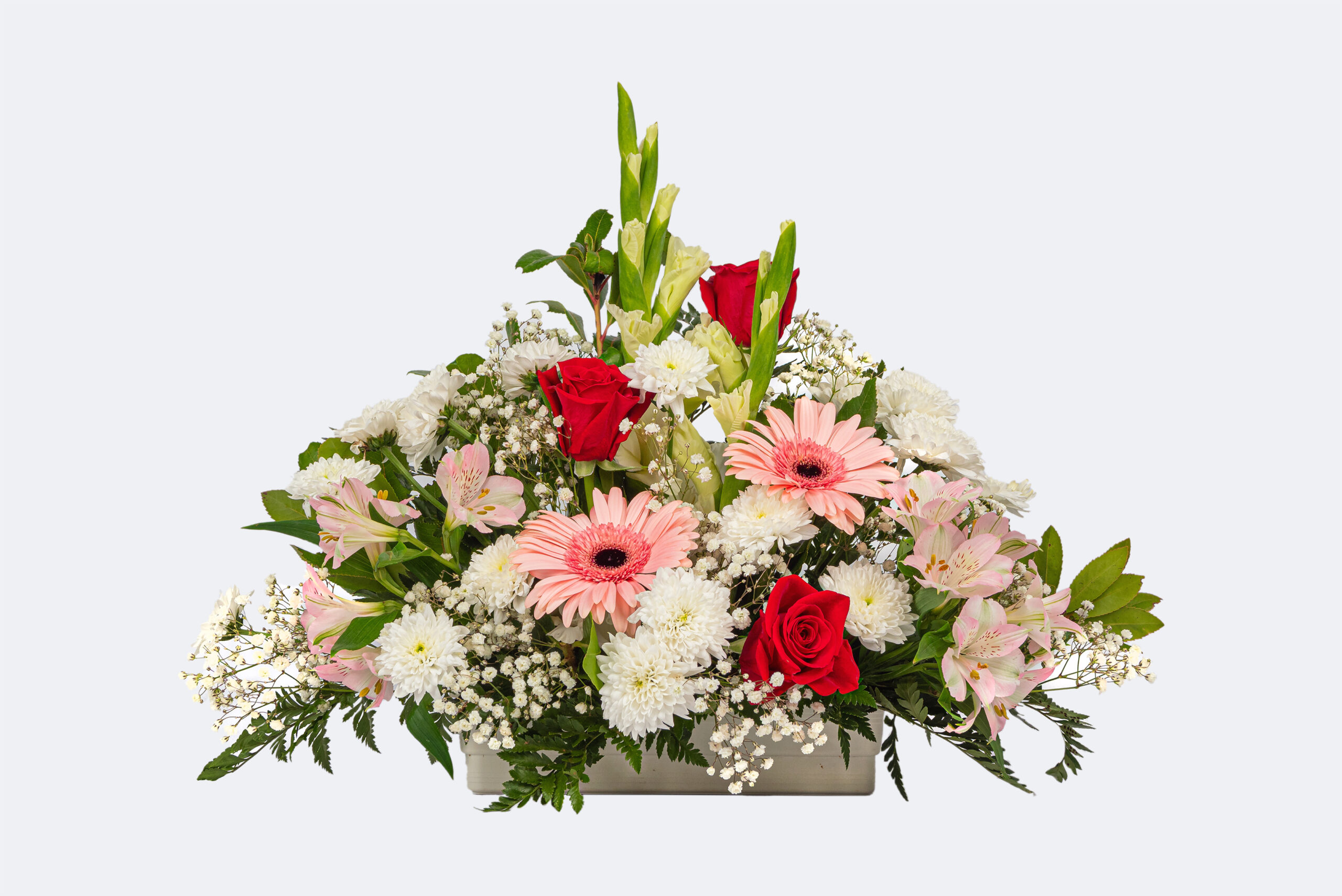 Jardinera natural de tons freds