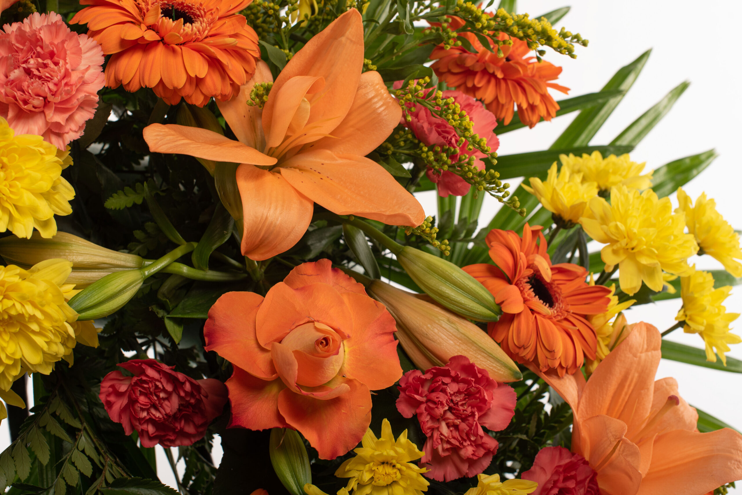 Corona de tons càlids